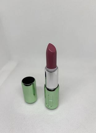 Оригинальный clinique pop longwear lipstick plum pop стойкая сияющая помада для губ
