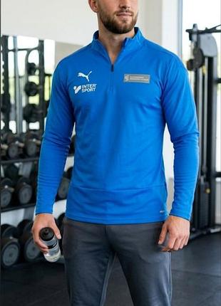 Лонгслив спортивный мужской puma оригинал m - l