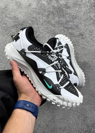 Nike acg mountain fly gore-tex black white | чорно-білі водонепроникні кросівки gore-tex | 41–44