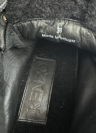 Жіночі зимові  черевики kenzo 7