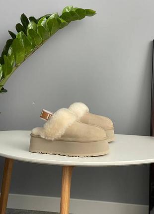 Угги ugg funkette slipper platform sand / smb+ 🔗