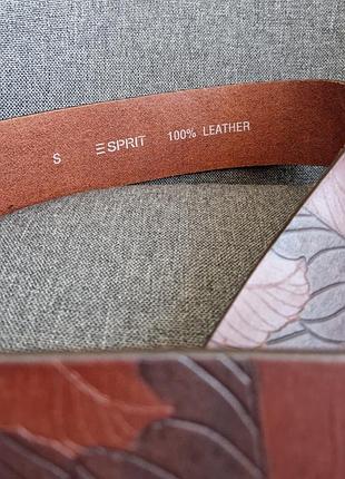 Кожаный ремень esprit 2