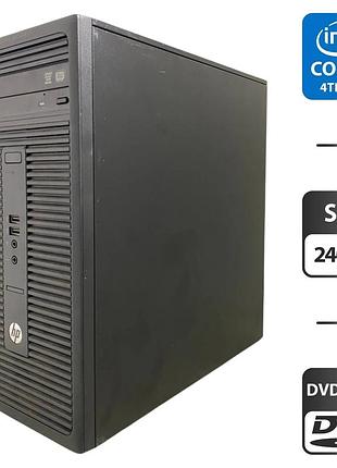 Компьютер hp 280 g1 tower / intel core i5-4570 (4 ядра по 3.2 - 3.6 ghz) / 8 gb ddr3 / 240 gb ssd / intel hd graphics 4600 /