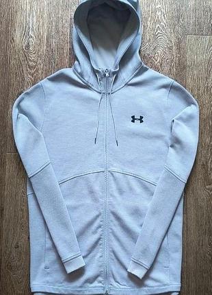 Серое спортивное худи under armour размер l
