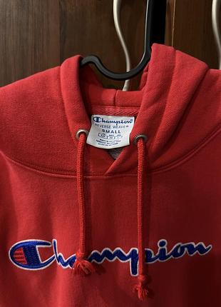 Худі жіноче champion червоне 3