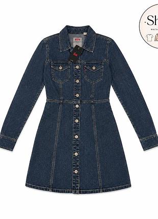 🔥джинсова сукня-сорочка otto western mini dress (нова з бірками)   розмір: xs