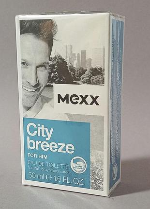 Mexx city breeze for him 50 мл для чоловіків (оригінал)