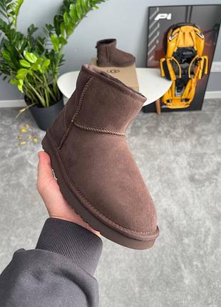 Угги ugg classic mini brown 3