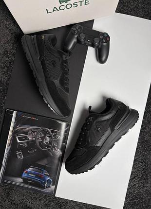 Чоловічі кросівки lacoste urban breaker new gtx all black