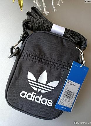 Сумка-месенджер унісекс adidas originals чорна