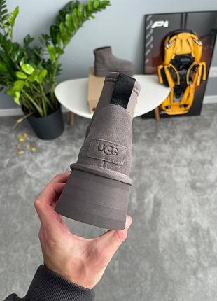 Угги ugg classic mini dipper grey 9