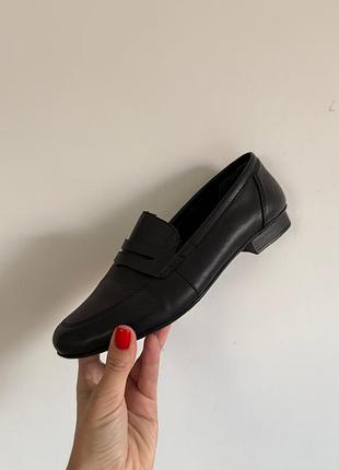 Кожаные лоферы rieker