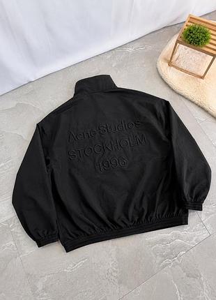 Вітровка acne studios stockholm 1996 , acne studios nylon jacket black , куртка акне студіос м l xl