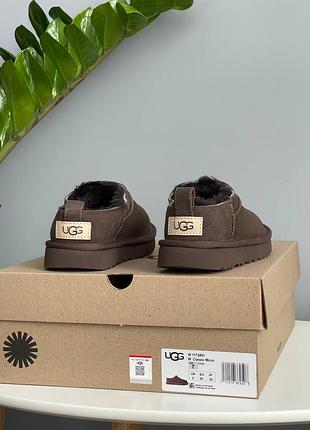 Жіночі ugg classic micro chocolate🤎 3