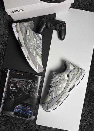 Чоловічі кросівки asics gel-nyc gtx metallic grey white