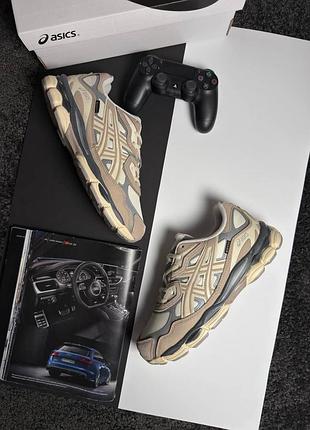 Чоловічі кросівки asics gel-nyc gtx oyster grey
