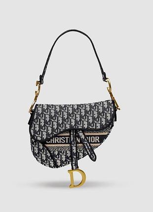 💎 dior saddle bag with strap blue dior oblique jacquard