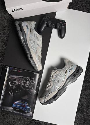 Чоловічі кросівки asics gel-nyc gtx light grey metallic