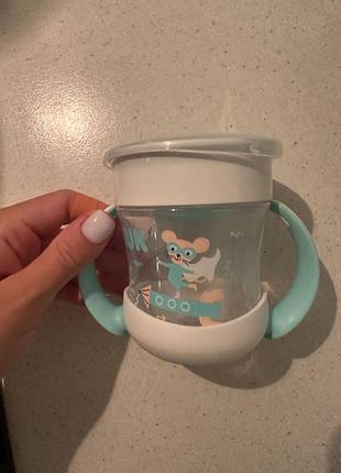 Кружка непроливайка nuk