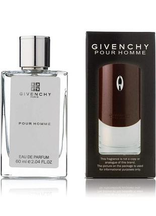 Мужской парфюм giv pour homme (бордовые) 60 мл