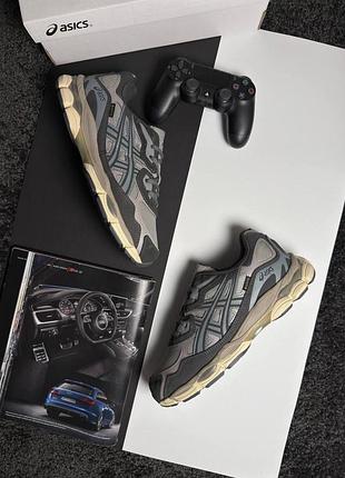 Чоловічі кросівки asics gel-nyc gtx grey beige black