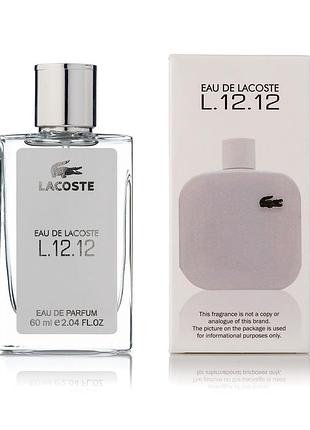 Парфуми lacoste eau de l.12.12 blanc 60 мл