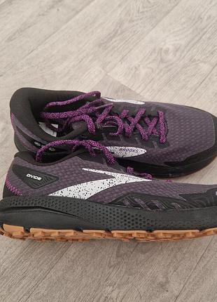 Кросівки жіночі brooks divide 4 gore-tex trail running shoes