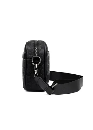 Сумка чоловіча coach чорна 4