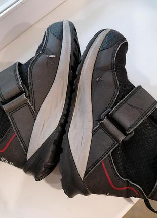 Черевики дитячі jack wolfskin чорні на липучках 6