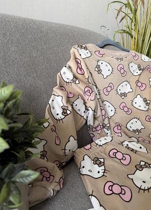 Піжама велюрова hello kitty 3
