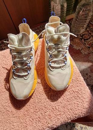 Кросівки reebok zigtech білі з жовтим 5