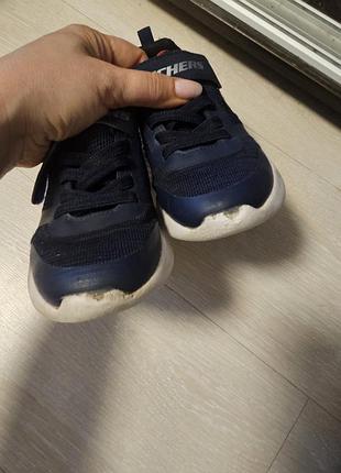 Кросівки для хлопчика skechers сині 4