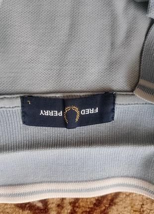 Чоловіче поло fred perry блакитне 3