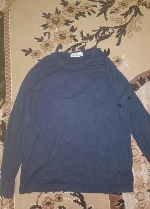 Чоловічий світшот stone island синій
