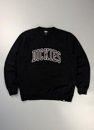Світшот dickies великий вишитий логотип світшот дікіс кофта розмір xl