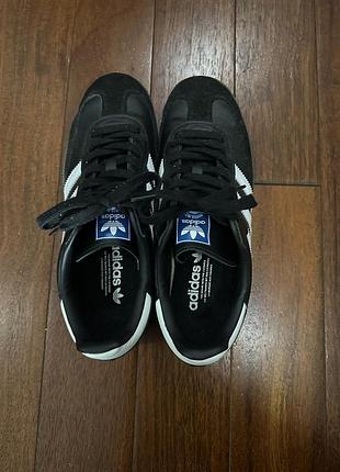 Кросівки чоловічі adidas samba чорні