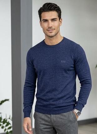 Чоловічий светр hugo boss, брендовий чоловічий джемпер