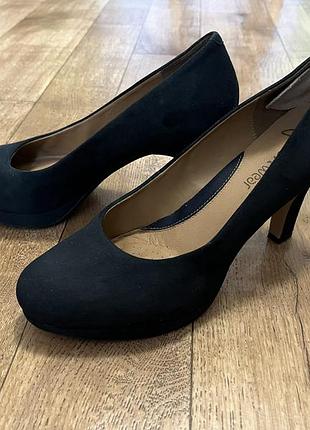 Туфлі жіночі clarks чорні