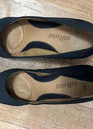 Туфлі жіночі clarks чорні 3