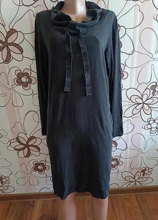 Новое серое платье с этикеткой
