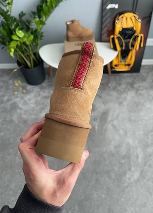Жіночі ugg neumel platform zip slipper chestnut 🤎 9
