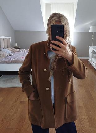Пиджак zara кашемировый 4