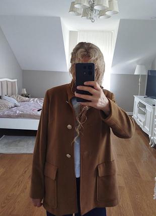 Пиджак zara кашемировый 8