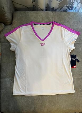 Жіноча спортивна футболка reebok, l