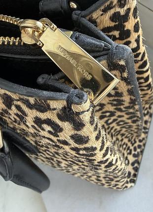 Сумка леопард michael kors 5