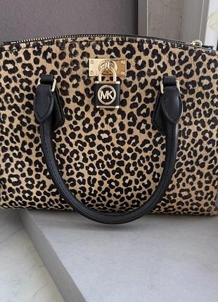 Сумка леопард michael kors