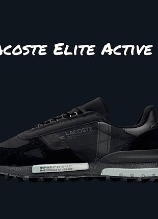 Lacoste elite active m black 5