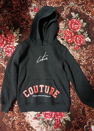 Спортивний костюм флісовий couture для хлопчиків, чорний