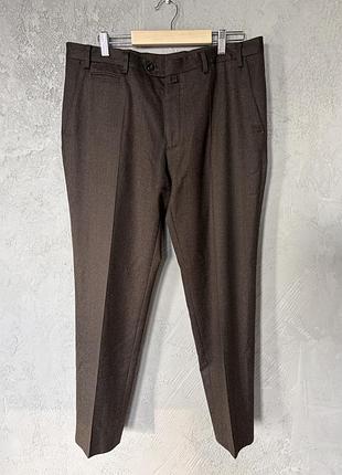 Брюки чоловічі corneliani коричневі 52 розмір xl