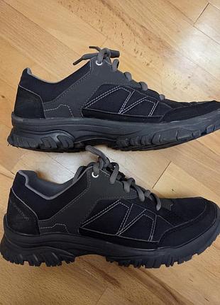 Кросівки чоловічі decathlon quechua сірі, чорні 40